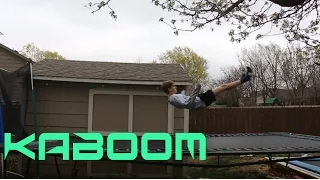 How to do a KABOOM on a Trampoline! (Tutorial Week #3)