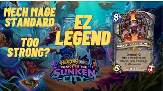 Mech Mage is POWERFUL | Hearthstone - Voyage to the Sunken City