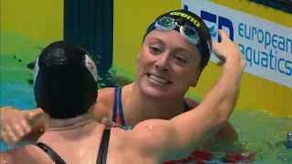 100m Backstroke Women - Euro Swimming Short Course 2021 - Final