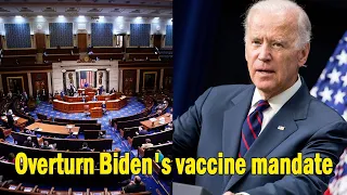 US Senate Passes Republican Bill To Overturn Biden Vaccine Mandate
