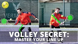 Volley Tip: Master Your Line Up For More Consistency