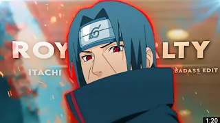 [royalty]- itachi edgy rotation badass edit amv alight motion free preset [AMV] 🖤 BLACK HEART ITACHI