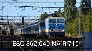 ČD 362.040 - R 719 ,,Vltava" - Benešov u Prahy - 21.9.2019