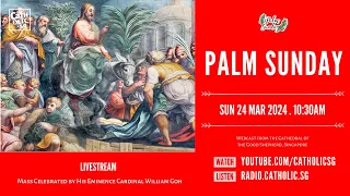 Palm Sunday Mass 2024 – Catholic Sunday Mass Today Live Online