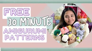 Trying Free 30 minute crochet patterns | Project Ideas | My Thoughts|