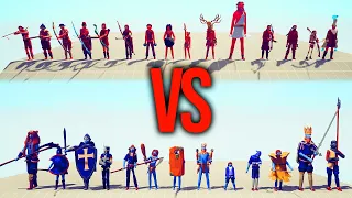 RANGED TEAM vs MELEE TEAM #11 | TABS - Totally Accurate Battle Simulator