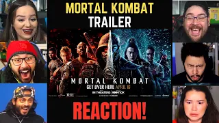 Mortal Kombat Official Red Band Trailer REACTION MASHUP! | Mortal Kombat Trailer 2021 Reaction