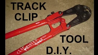 Homemade Track Clip Installation Tool, for $15.00