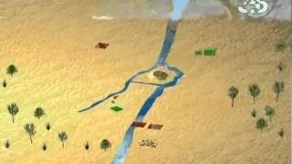 Битва при Кадеше - подробная схема сражения 1274 BC