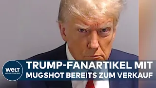 GRIMMIGER DONALD TRUMP: Atlanta-Behörden veröffentlichen Polizeifoto von Ex-Präsidenten