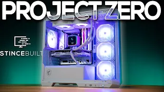 NO CABLES! MSi Project Zero PC Build!