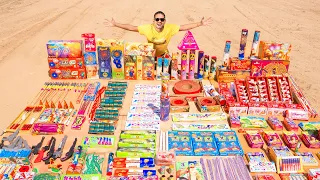 Different Type Of Fireworks - 2 लाख रुपये के पटाखे | Biggest Diwali Stash