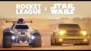 STAR WARS Droids In ROCKET LEAGUE!