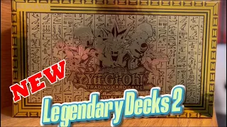 YUGIOH LEGENDARY DECKS 2 OPENING 😱 NEW YUGI, KAIBA, JOEY DECKS #yugioh #reaction #opening