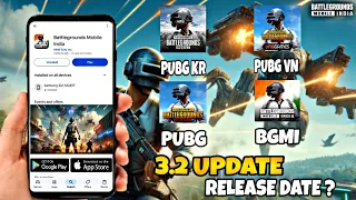 3.2 Update Release Date in Bgmi & Pubg | Bgmi & Pubg 3.2 Update Release Date |3.2 Update Coming Soon