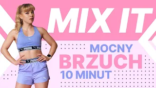 SZYBKI TRENING BRZUCHA 🔥| 10 MINUT ⌛ | ĆWICZENIA NA BRZUCH | MIX IT | Codziennie Fit