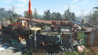 Fallout 4 - Red Rocket Settlement Build