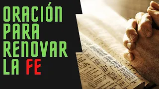 Oración para renovar la fe