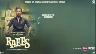 Zaalima Full Song - Raees 2017 - Shah Rukh Khan and Mahira Khan