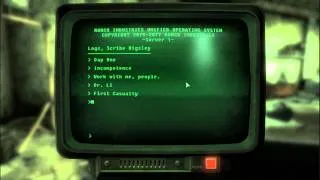 Fallout 3 Bigsley's Terminal