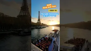 🇫🇷 PARIS SEINE RIVER TOUR 2023