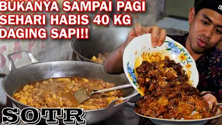 SAHUR MUKBANG 1 KG TONGSENG DAGING SAPI TAMBAH NASI DI KOTA CIREBON!!