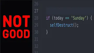 The Worst Lines of Code Ever