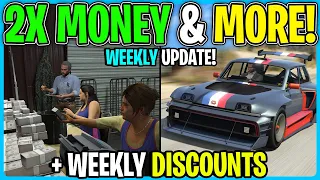 GTA Online WEEKLY UPDATE 2X Money & More!