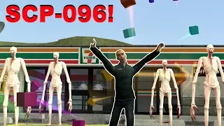 SCP-096 IN 7 ELEVEN MAP! - Garry's mod Sandbox