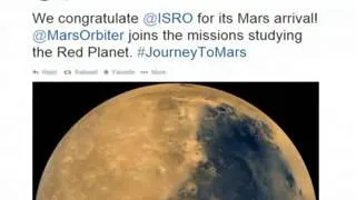 MARS meets MOM; ISRO Mars Orbiter already on Twitter