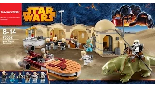 Обзор на лего звёздные войны Mos Eisley Cantina 75052