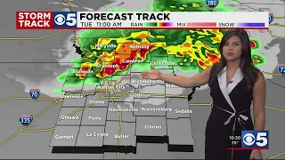 FORECAST: Small chance of rain, storms on Monday