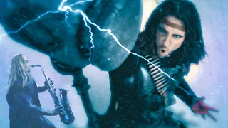 GLORYHAMMER - Wasteland Warrior Hoots Patrol (Official Video) | Napalm Records