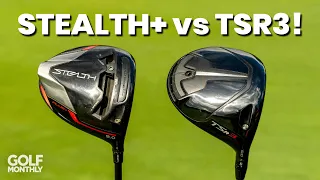 TAYLORMADE STEALTH+ vs NEW TITLEIST TSR3 DRIVER TEST!