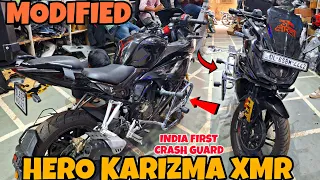 INDIA First HERO KARIZMA XMR Proper Crash Guard | Safety Touring Modification | SKD Originals