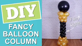 DIY Fancy Balloon Column