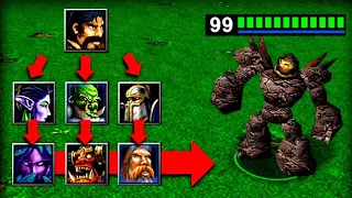 Прокачайся чтобы победить безумца в Warcraft 3