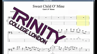 Sweet Child O' Mine Trinity Grade 5 Bass