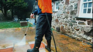 Pressure Washing in North Wales 🏴󠁧󠁢󠁷󠁬󠁳󠁿 Hyundai 4000p