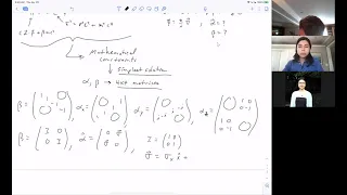 Phys  137B S21 #27 Dirac equation, anti particles, Zeeman effect