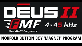XP DEUS II BEST PROGRAM MAGNET Xp Deus 2 Metal Detector Settings || Metal Detecting