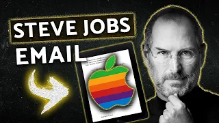 Why This May Be The Most Important Email Steve Jobs Ever Sent