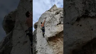 Climbing in Malta - Jaguar Smile (6c+/7a?)