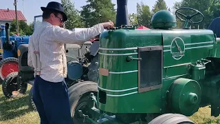 Field Marshall tractor Starting Up