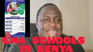 CNA TRAINING SCHOOLS IN KENYA.