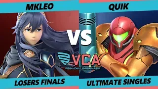 VCA19 - myR | quiK (Samus) Vs. FOX | MkLeo (Joker, Lucina)  Smash Ultimate Tournament Losers Finals