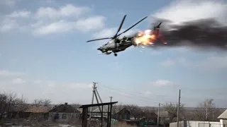 Russian MI-28 shot down by Ukrainian Armed Forces