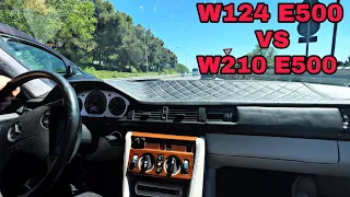 W124 E500 M113 V8 306Hp VS W210 E500 M113 V8 306 Hp