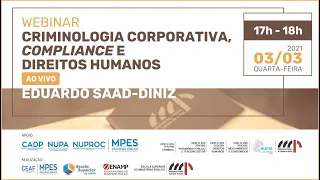 [WEBINAR] Criminologia corporativa, compliance e Direitos Humanos