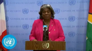 United States on Israel/Palestine Crisis - Security Council Media Stakeout | United Nations